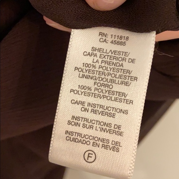 NWOT Michael Kors beaded cold shoulder top-M - Picture 4 of 7